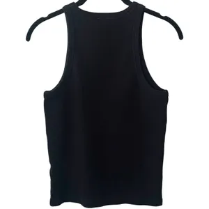 Anine Bing Eva‎ Tank Black Ribbed Capsule Minimalist Old Money Luxury L thumbnail 5