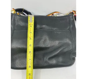 Coach Black Crossbody Bag Customized with Applique thumbnail 10
