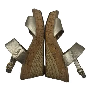 UGG Elena Metallic Cork wedge thumbnail 4