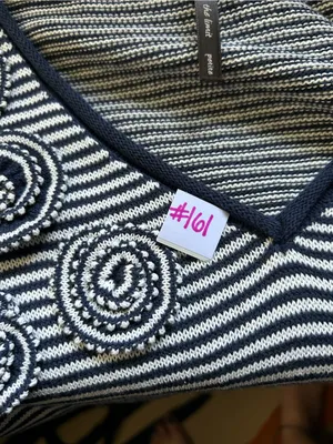 Skye’s The Limit Women’s Striped V-Neck Sleeveless Dress Petite LG NWT thumbnail 10