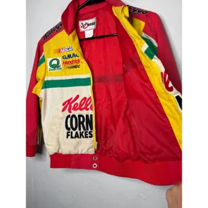 Vintage Womens Kelloggs Corn Flakes Chase Nascar Jacket Size Small thumbnail 5