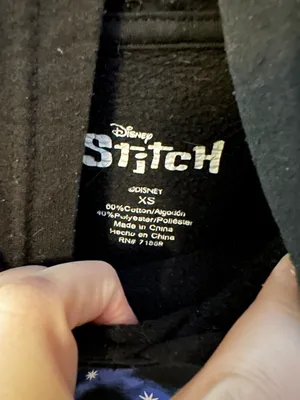 Disney Lilo and Stitch Ohana Hoodie thumbnail 7