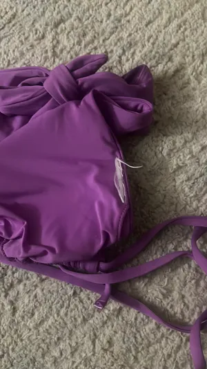 Bikini Top Purple thumbnail 2