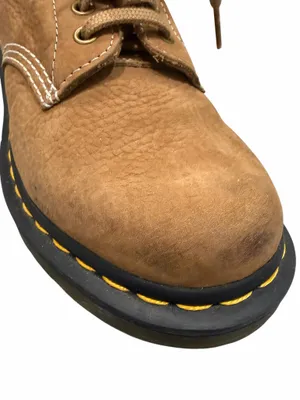 Dr. Martens Brown Tumbled Nubuck Leather Savannah Combat Boots 5 thumbnail 8