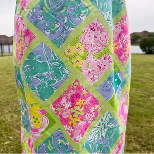 Vintage Lilly Pulitzer Spaghetti Strap Multicolor Dress thumbnail 3