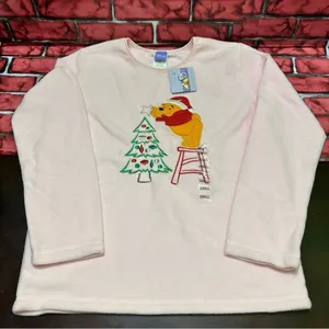 Disney Holidays Winnie The Pooh Fleece Sweater S thumbnail 7