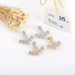 Gold Plated 2 pc Crystal Drop‎ Earrings, 17cm thumbnail 11