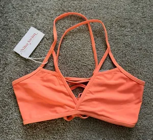 Nika Swim Top Orange thumbnail 1