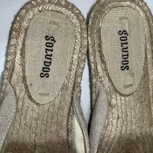 Soludos Ibiza Embroidered Mule Womens Size 8.5 Espadrille Flats‎ Floral Tan Boho thumbnail 7