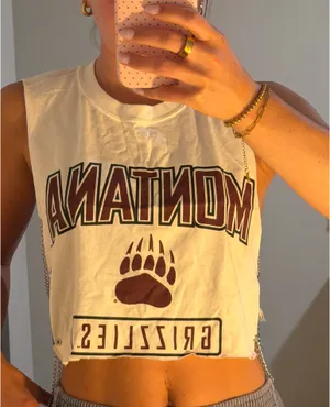 Montana Griz Top White thumbnail 1