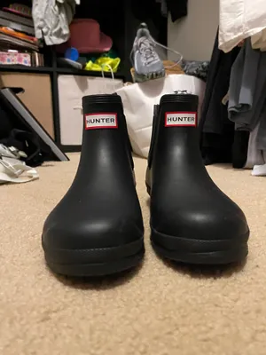 Hunter Rain Boots Black thumbnail 5
