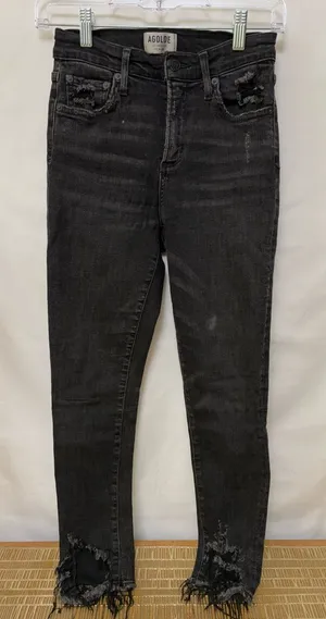 Agolde Sophie High-Rise‎ Skinny Crop Jeans Size 26 thumbnail 1