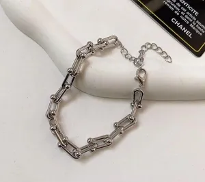 Link Chain Bracelet for Men Women Streetwear Unisex Hip Hop Style thumbnail 3