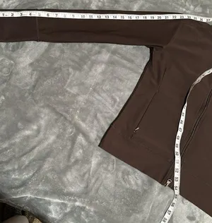 Lucy Activewear Women’s size medium Full Zip Motion yoga Jacket Brown thumbnail 9