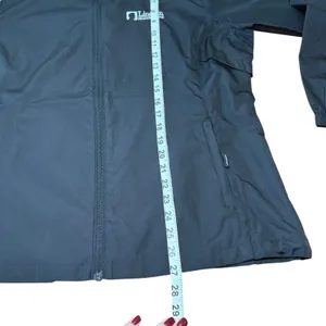 Core365‎ Ladies XL Black Lightweight Full Zip Windbreaker Jacket Logo thumbnail 5