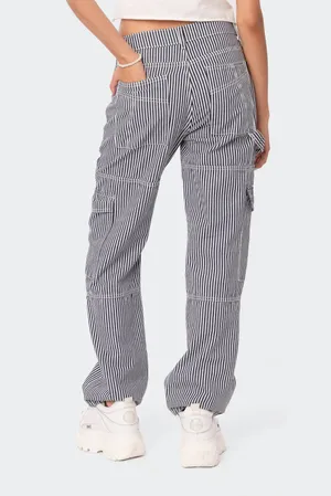 Edikted Striped Pants thumbnail 3