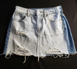 PacSun Two Tone‎ Distressed Mini Skirt Women’s 25 thumbnail 1