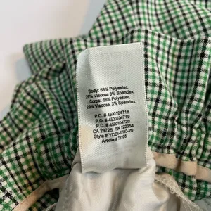 WILFRED Aritzia Gelas High Rise Paperbag Waist Gingham Paid Picnic Shorts Size 4 thumbnail 14