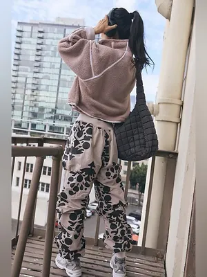 Free People Parade Printed Pants NWOT thumbnail 2