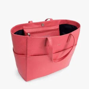 Matt and Nat Tamara Dwell Coral(medium pink color)- Large Tote thumbnail 9