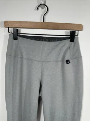 Patagonia‎ Capilene Midweight Bottoms Women XS Gray Polartec 44490 thumbnail 4