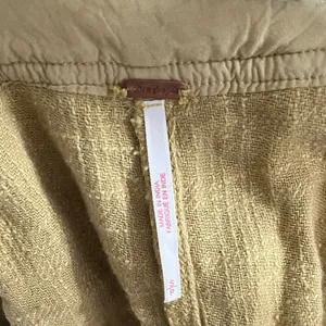 FREE PEOPLE Yellow Knit High Waisted Shorts thumbnail 7