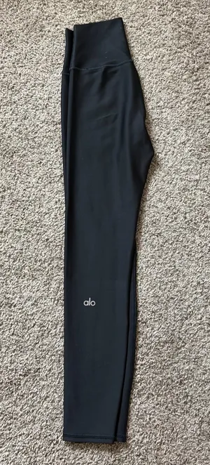 Alo Yoga 7/8 High-Waisted Airlift Leggings Black S thumbnail 3