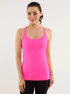 Lululemon Free To Be Tank Raspberry pink Glo Light Full-On Luxtreme Size XS 2-4 thumbnail 3