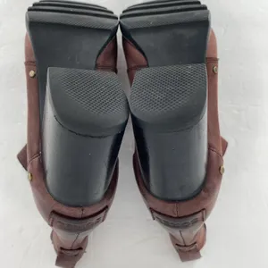 Sorel Addington Chelsea Boots Womens 10.5 Brown Waterproof Leather Heeled thumbnail 9