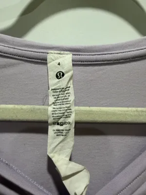 Lavender Lululemon shorts and top matching set thumbnail 3