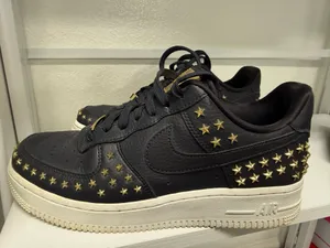 Nike star studded bike air force 1 thumbnail 6