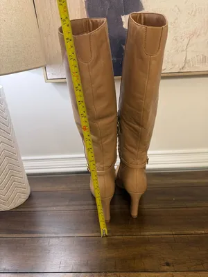 Naturalizer Henny Tall Tan Leather Boots size 9M thumbnail 7