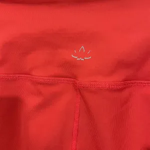 Cycle Bar X Beyond Yoga Cropped Leggings - Red - Medium thumbnail 9