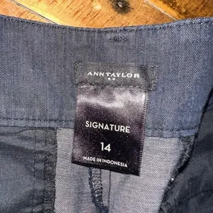 Ann Taylor gray minimalist classic size 14 Signature shorts thumbnail 2