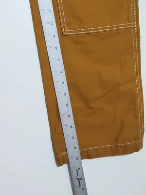 BDG Urban Outfitters Womens Golden Brown Carpenter Utility Pants Size 26 thumbnail 8
