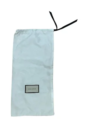 Authentic Gucci Dust Bag 8x18 White Silk Satin Long thumbnail 1