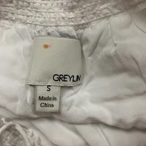 Greylin Dress Womens Small White Mini Tassel‎ Tie Waist Sleeveless Casual Summer thumbnail 6