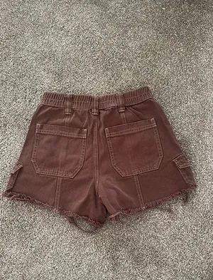 PacSun Brown Cargo Shorts thumbnail 5