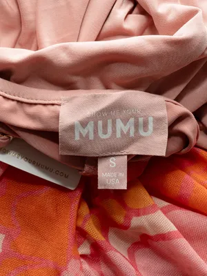 Show Me Your Mumu -‎ Viola Floral Mini Dress | Retro Pink & Orange Floral Print thumbnail 10