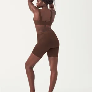 Spanx Shape Invisible‎ Girlshort, Shapewear Shorts. Size XL, Brown, NWT thumbnail 6
