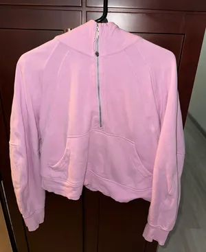 Lululemon Cropped Half-Zip Scuba Oversized thumbnail 1