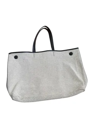 Tory Burch Lonnie Canvas Tote Bag thumbnail 2