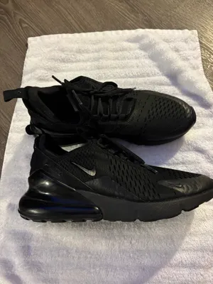 Gothic Nike Air Max 270 Triple Black Sz.7 thumbnail 6
