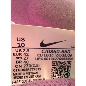 Nike SuperRep Go Women's Pink Purple Round Toe Low Top Running Sneakers Shoes 10 thumbnail 5
