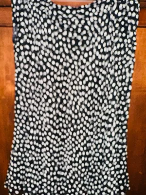 Jones New York Black skirt with white polka dots - A-Line thumbnail 2