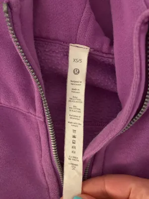 Purple Lululemon Scuba Hoodie Half-Zip thumbnail 6