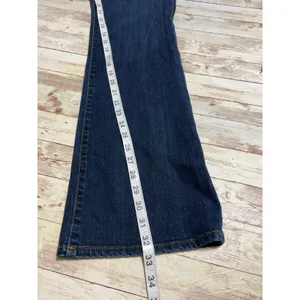 Kut from the Kloth Farrah Baby Bootcut Jeans Size 12 Dark Wash Denim thumbnail 7