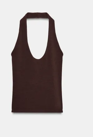 ZARA Halter Top thumbnail 1