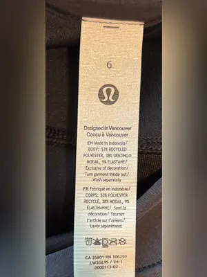 NWT Lululemon Softstreme Oversized Cropped Crew thumbnail 10