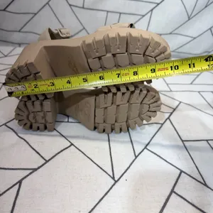 Madden Girl Platform Sandals Size 9 Tan Woven Lug Sole Block Heel Buckle‎ Strap thumbnail 8